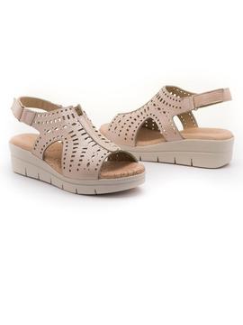 Sandalias ModaBella 1217 Nude para Mujer