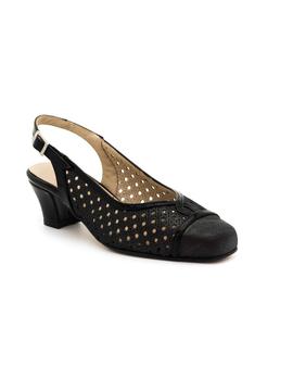 Zapatos Trebede 561 Negros De Piel para Mujer