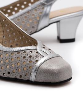 Zapato Trebede 561 Plata Fiesta para Mujer