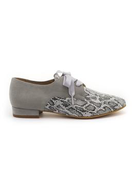 Zapatos Trebede 312 Gris Serpiente para Mujer