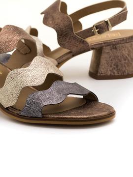 Sandalias Esteve 2602 Bronce para Mujer