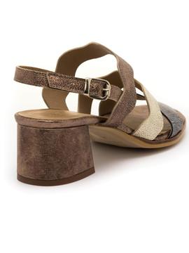 Sandalias Esteve 2602 Bronce para Mujer