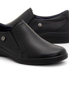 Mocasines Pitillos 2931 De Piel Negros