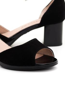 Sandalias Pitillos 5565 Fiesta Negras para Mujer