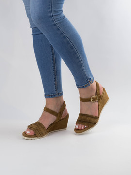 Sandalias Alpe 4266 De Piel Cuero