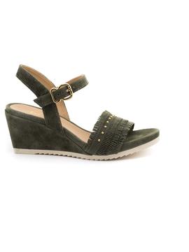 Sandalias Alpe 4266 De Piel Militar