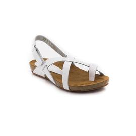 Sandalias Yokono IBIZA-718 De Piel Blancas