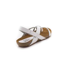 Sandalias Yokono IBIZA-718 De Piel Blancas