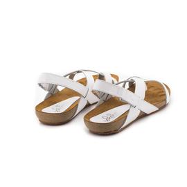 Sandalias Yokono IBIZA-718 De Piel Blancas