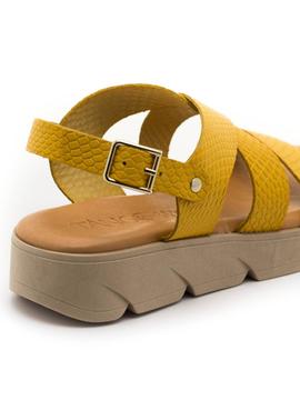 Sandalias Tango 1576 Mostaza para Mujer