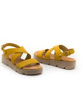 Sandalias Tango 1576 Mostaza para Mujer