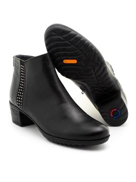 Botines Fluchos 9809 Negros para Mujer