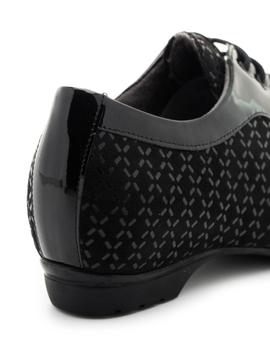 Zapatos Pitillos 3951 Negros cuña oculta para Mujer