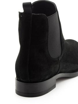 Botines Alpe 4309 Serraje Negro para Mujer