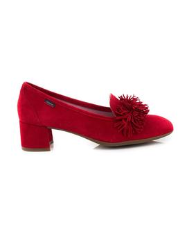 Zapato De Piel Rojo Callaghan 21604