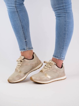 Deportivas Mtng Nanami Beige para Mujer