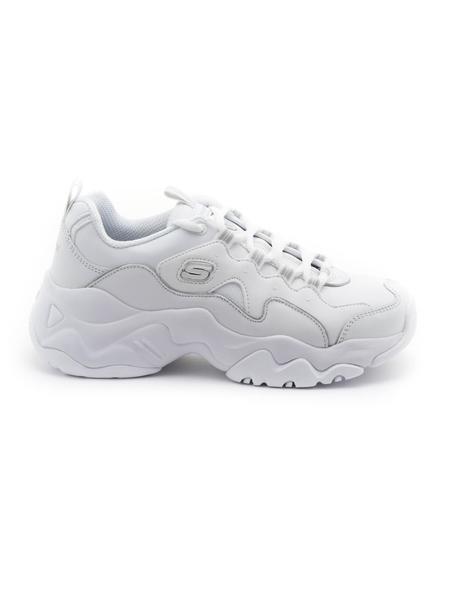 Cerco Atticus rojo Deportivo Skechers D'Lites Blanco para Mujer en Monchel