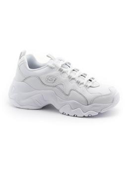 Deportivos Skechers D'Lites Blancos para Mujer