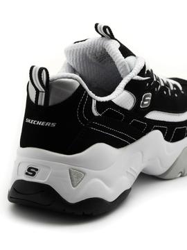 Deportivos Skechers D'Lites Negros para Mujer