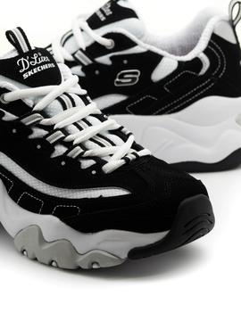 tirano Musgo Portal Deportivo Skechers D'Lites Negro para Mujer en Monchel