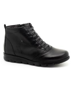 Botines Fluchos F0356 Negros Gomas para Mujer