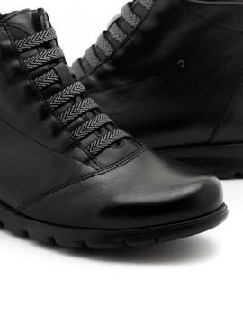 Botines Fluchos F0356 Negros Gomas para Mujer