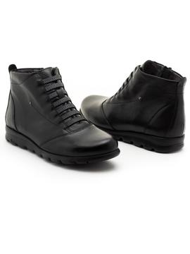 Botines Fluchos F0356 Negros Gomas para Mujer