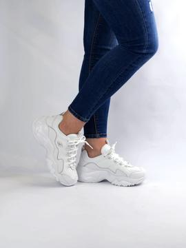 Deportivos Skechers D'Lites Blancos para Mujer