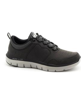 Deportivo Skechers 52124 Dali Gris Para Hombre