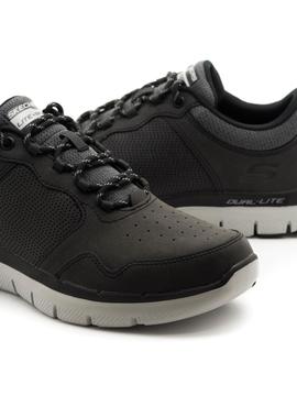 Deportivo Skechers 52124 Dali Gris Para Hombre