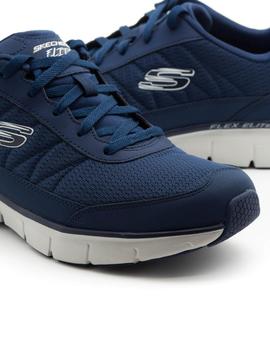 Deportivo Skechers Synergy 3.0 Azul Para Hombre