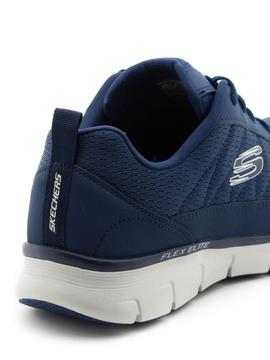 Deportivo Skechers Synergy 3.0 Azul Para Hombre