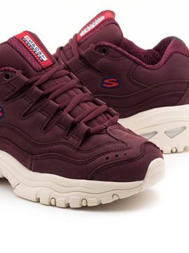 Deportivo Skechers 13421 Burdeos Para Mujer