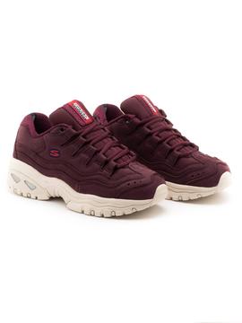 Deportivo Skechers 13421 Burdeos Para Mujer