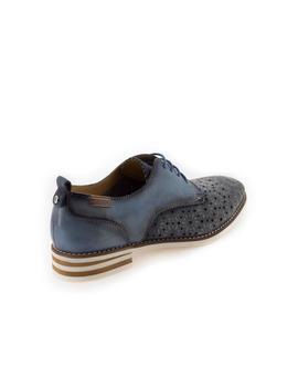 Zapato Pikolinos De Piel Azul W3S-5777