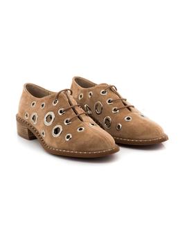 Zapato Alpe De Piel Nude 36241121