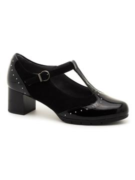 Zapato Pitillos 5751 Mercedes Negro para Mujer