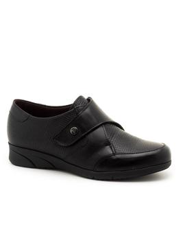 Zapatos Pitillos 2972 Velcro Negros para Mujer