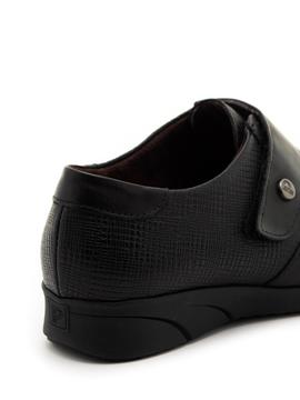 Zapatos Pitillos 2972 Velcro Negros para Mujer