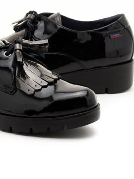 Mocasines Callaghan 89833 Charol Negros para Mujer