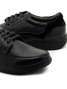 Zapatos 48Horas 926601 Piel Negros para Hombre