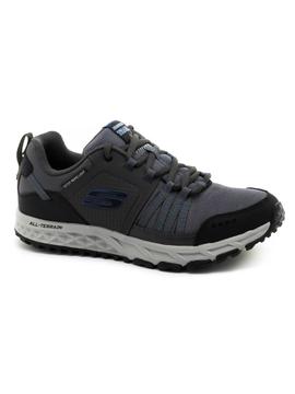 Deportivos Skechers Escape Plan Grises para Hombre