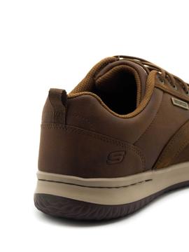 Deportivo Skechers Delson Marrón para Hombre