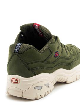 Deportivos Skechers 13421 Verdes para Mujer