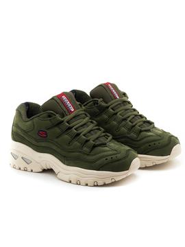 Deportivos Skechers 13421 Verdes para Mujer