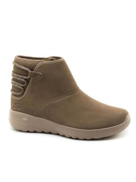 Botines Skechers Aglow Taupe para Mujer