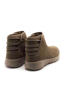 Botines Skechers Aglow Taupe para Mujer