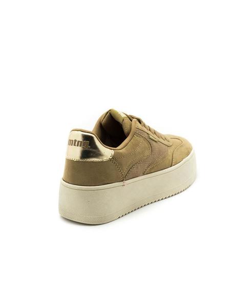 Zapatillas Mustang CLAUS Beige para Mujer Monchel.