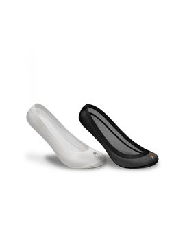 Pack 2 Pares de Pinkis Fluchos A1010 Negro-Blanco para Mujer