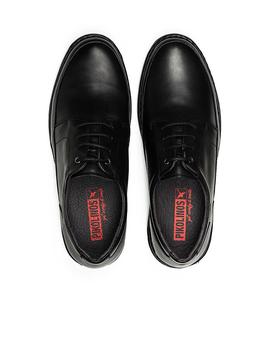 Zapato Pikolinos Cordones Bermeo M0M Negro para Hombre